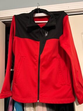 Spyder Red and Black Women's Jacket